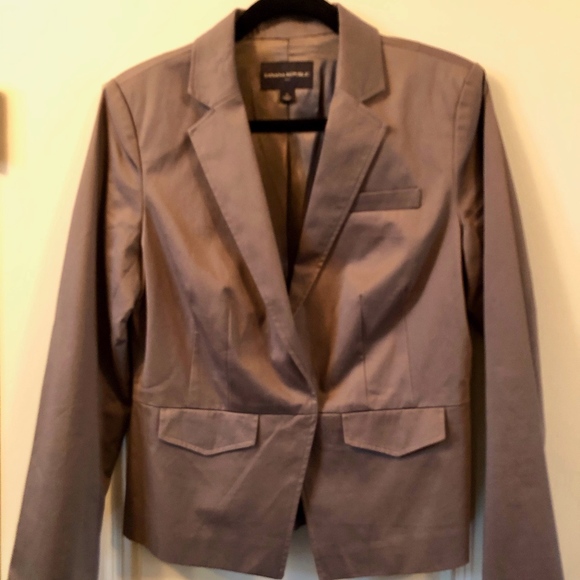 Banana Republic Gray Blazer - Picture 1 of 4